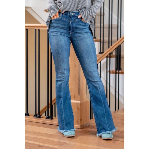 KanCan Denim - KanCan Blue Flare & Wide Leg Jeans